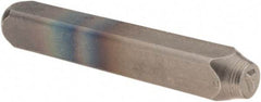 C.H. Hanson - 1/8" Character Size, 7 Character, Heavy Duty Individual Steel Stamp - A1 Tooling