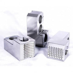 Kitagawa - Hard Lathe Chuck Jaws Jaw Type: Hard Jaw Jaw Interface Type: 1.5mm x 60 Serrated - A1 Tooling