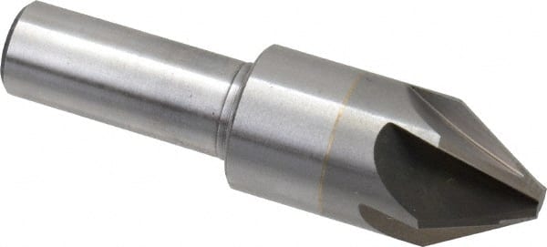 M.A. Ford - 3/4" Head Diam, 1/2" Shank Diam, 6 Flute 60° Solid Carbide Countersink - A1 Tooling