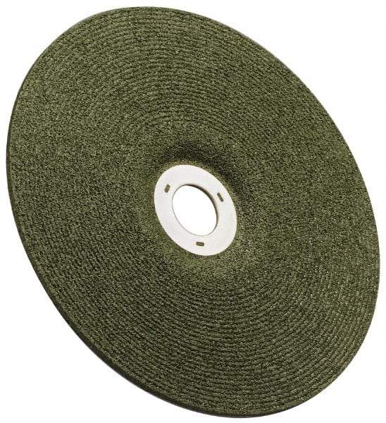 3M - 36 Grit, 4-1/2" Wheel Diam, 1/8" Wheel Thickness, Type 27 Depressed Center Wheel - Ceramic, 13,300 Max RPM, Compatible with Angle Grinder - A1 Tooling