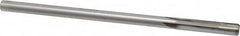 Made in USA - 19/64" Carbide-Tipped 4 Flute Chucking Reamer - Straight Flute, Straight Shank, 1-1/2" Flute Length, 6" OAL - A1 Tooling