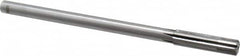 Made in USA - 1/2" Carbide-Tipped 6 Flute Chucking Reamer - Straight Flute, 7/16" Straight Shank, 2" Flute Length, 8" OAL - A1 Tooling