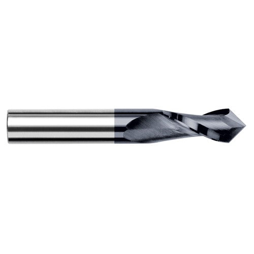 ‎0.7500″ (3/4″) Cutter Diameter × 1.5000″ (1-1/2″) Length of Cut × 90° included Carbide Drill/End Mill, 2 Flutes, AlTiN Coated - Exact Industrial Supply