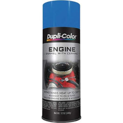 Krylon - 12 oz GM Blue Automotive Heat Resistant Paint - High Gloss Finish, Comes in Aerosol Can - A1 Tooling