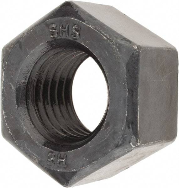 Value Collection - 3/4-10 UNC Steel Right Hand Heavy Hex Nut - 1-1/4" Across Flats, 47/64" High, Uncoated, 2B Class of Fit - A1 Tooling