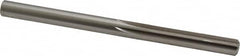 Made in USA - Letter N High Speed Steel 6 Flute Chucking Reamer - Straight Flute, 0.302" Straight Shank, 1-1/2" Flute Length, 4-3/8" OAL - A1 Tooling