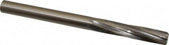 Made in USA - 0.4365" High Speed Steel 6 Flute Chucking Reamer - Spiral Flute, 0.4365" Straight Shank, 1-3/4" Flute Length, 5-1/2" OAL - A1 Tooling