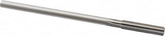 Made in USA - 21/64" Cobalt 6 Flute Chucking Reamer - Straight Flute, 0.2792" Straight Shank, 1-1/2" Flute Length, 6" OAL - A1 Tooling