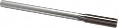 Chucking Reamer: 11/16″ Dia, 9″ OAL, 2-1/4″ Flute Length, Straight Shank, Cobalt Steel 8 Flute, RH