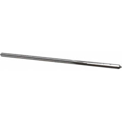 Chucking Reamer: 0.1405″ Dia, 4″ OAL, 1″ Flute Length, Straight Shank, Cobalt Steel 4 Flute, RH