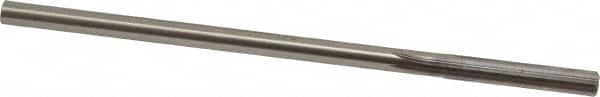 Made in USA - Letter F Cobalt 6 Flute Chucking Reamer - Straight Flute, 1/4" Straight Shank, 1-1/2" Flute Length, 6" OAL - A1 Tooling