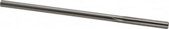 Made in USA - Letter G Cobalt 6 Flute Chucking Reamer - Straight Flute, 1/4" Straight Shank, 1-1/2" Flute Length, 6" OAL - A1 Tooling