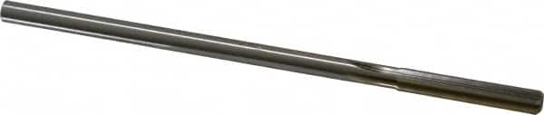 Made in USA - Letter J Cobalt 6 Flute Chucking Reamer - Straight Flute, 1/4" Straight Shank, 1-1/2" Flute Length, 6" OAL - A1 Tooling