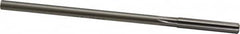 Made in USA - Letter K Cobalt 6 Flute Chucking Reamer - Straight Flute, 1/4" Straight Shank, 1-1/2" Flute Length, 6" OAL - A1 Tooling