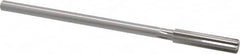 Made in USA - Letter X Cobalt 6 Flute Chucking Reamer - Straight Flute, 0.3105" Straight Shank, 1-3/4" Flute Length, 7" OAL - A1 Tooling