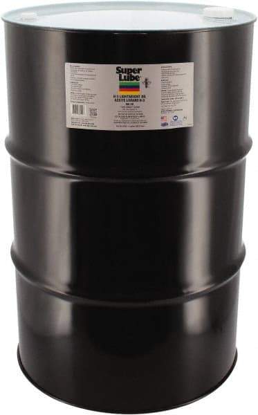 Synco Chemical - 55 Gal Drum Synthetic Multi-Purpose Oil - -12 to 121°F, SAE 80W, ISO 68, 72-79.5 cSt at 40°C, Food Grade - A1 Tooling