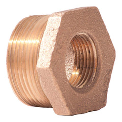 Merit Brass - Brass & Chrome Pipe Fittings Type: Hex Bushing Fitting Size: 3/4 x 1/2 - A1 Tooling