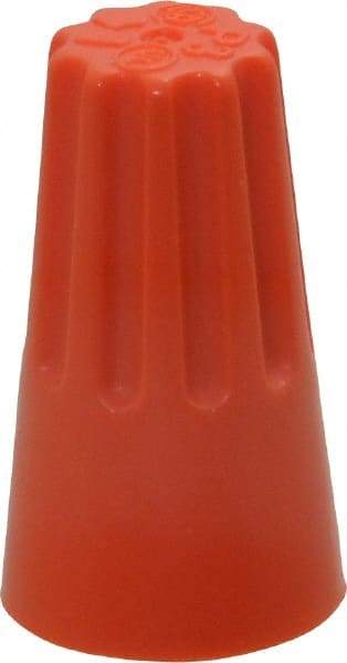 3M - 3, 20 to 2, 14 AWG, 600 Volt, Fire Resistant, Standard Twist on Wire Connector - Orange, 221°F - A1 Tooling