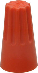 3M - 3, 20 to 2, 14 AWG, 600 Volt, Fire Resistant, Standard Twist on Wire Connector - Orange, 221°F - A1 Tooling