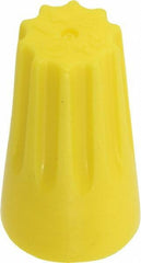 3M - 3, 20 to 2, 12 AWG, 600 Volt, Fire Resistant, Standard Twist on Wire Connector - Yellow, 221°F - A1 Tooling