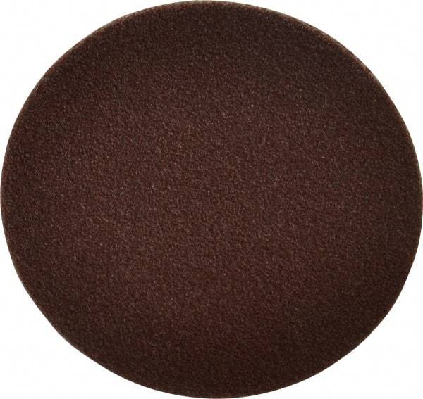 Merit Abrasives - 2" Diam, 100 Grit Aluminum Oxide Adhesive PSA Disc - Medium Grade, Black, Cloth Backing, Flexible - A1 Tooling