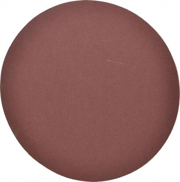 Merit Abrasives - 8" Diam, 120 Grit Aluminum Oxide Adhesive PSA Disc - Medium Grade, Black, Cloth Backing, Flexible - A1 Tooling