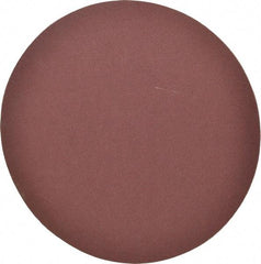 Merit Abrasives - 8" Diam, 120 Grit Aluminum Oxide Adhesive PSA Disc - Medium Grade, Black, Cloth Backing, Flexible - A1 Tooling