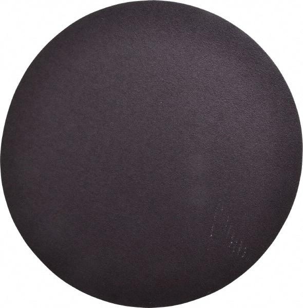 Merit Abrasives - 12" Diam, 60 Grit Aluminum Oxide Adhesive PSA Disc - Coarse Grade, Black, Cloth Backing, Flexible, Use with Stationary Disc Sanders - A1 Tooling