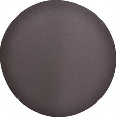 Merit Abrasives - 12" Diam, 80 Grit Aluminum Oxide Adhesive PSA Disc - Coarse Grade, Black, Cloth Backing, Flexible, Use with Stationary Disc Sanders - A1 Tooling