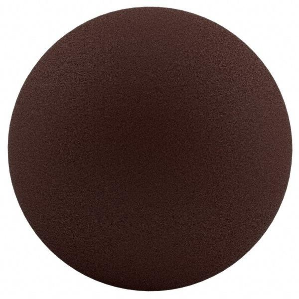 Merit Abrasives - 12" Diam, 150 Grit Aluminum Oxide Adhesive PSA Disc - Medium Grade, Black, Cloth Backing, Flexible, Use with Stationary Disc Sanders - A1 Tooling