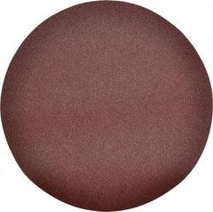 Merit Abrasives - 12" Diam, 180 Grit Aluminum Oxide Adhesive PSA Disc - Fine Grade, Black, Cloth Backing, Flexible, Use with Stationary Disc Sanders - A1 Tooling