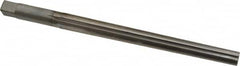 Made in USA - #9 Pin, 0.6066" Diam, 0.4805" Small End, 9/16" Diam Straight Shank, 6-1/16" Flute, Taper Pin Reamer - A1 Tooling