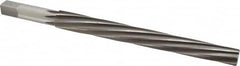 Made in USA - #11 Pin, 0.878" Diam, 0.706" Small End, 3/4" Diam Straight Shank, 8-1/4" Flute, Taper Pin Reamer - A1 Tooling