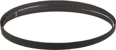 Starrett - 10 to 14 TPI, 7' 9" Long x 1/2" Wide x 0.025" Thick, Welded Band Saw Blade - Bi-Metal, Toothed Edge, Raker Tooth Set, Contour Cutting - A1 Tooling