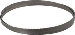 Starrett - 10 to 14 TPI, 7' 9-1/2" Long x 1/2" Wide x 0.025" Thick, Welded Band Saw Blade - Bi-Metal, Toothed Edge, Raker Tooth Set, Contour Cutting - A1 Tooling