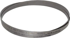 Starrett - 10 to 14 TPI, 10' Long x 3/4" Wide x 0.035" Thick, Welded Band Saw Blade - Bi-Metal, Toothed Edge, Raker Tooth Set, Contour Cutting - A1 Tooling