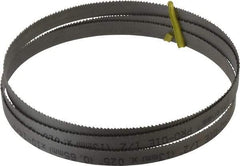 Starrett - 10 to 14 TPI, 5' Long x 1/2" Wide x 0.025" Thick, Welded Band Saw Blade - Bi-Metal, Toothed Edge, Raker Tooth Set, Contour Cutting - A1 Tooling