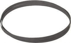 Starrett - 10 to 14 TPI, 7' 5" Long x 1/2" Wide x 0.025" Thick, Welded Band Saw Blade - Bi-Metal, Toothed Edge, Raker Tooth Set, Contour Cutting - A1 Tooling