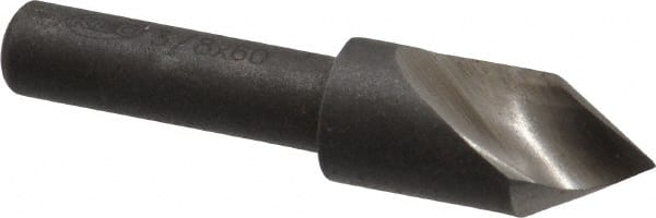 Keo - 3/8" Head Diam, 1/4" Shank Diam, 1 Flute 60° High Speed Steel Countersink - A1 Tooling