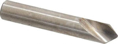 Keo - 1/4" Head Diam, 1/4" Shank Diam, 1 Flute 82° High Speed Steel Countersink - Bright Finish, 1-1/2" OAL, Single End, Straight Shank, Right Hand Cut - A1 Tooling