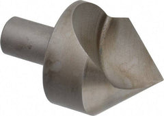 Keo - 2" Head Diam, 3/4" Shank Diam, 1 Flute 82° High Speed Steel Countersink - Bright Finish, 3-1/4" OAL, Single End, Straight Shank, Right Hand Cut - A1 Tooling