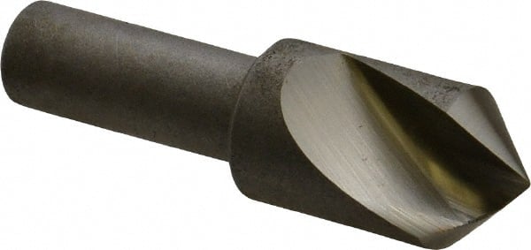 Keo - 3/4" Head Diam, 1/2" Shank Diam, 1 Flute 90° High Speed Steel Countersink - A1 Tooling