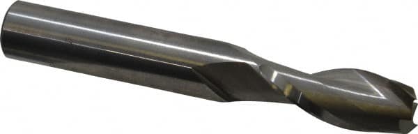 Onsrud - 1/2" Cutting Diam x 1-1/4" Length of Cut, 2 Flute, Upcut Spiral Router Bit - Uncoated, Right Hand Cut, Solid Carbide, 3-1/2" OAL x 1/2" Shank Diam, Double Edge, 30° Helix Angle - A1 Tooling