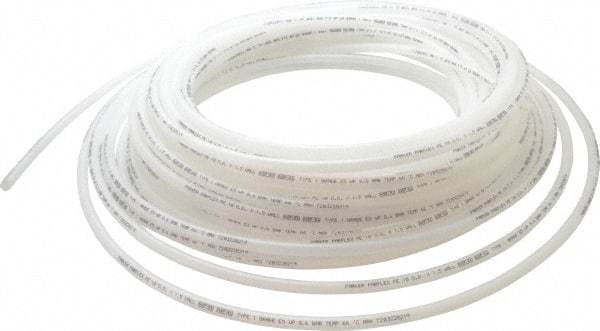 Parker - 10mm OD, 100' Long, Polyethylene Tube - Natural, -80 to 150°F - A1 Tooling