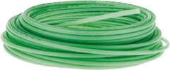 Parker - 11/64" ID x 1/4" OD, 0.04" Wall Thickness, 100' Long, Polyethylene Tube - Green, 120 Max psi, -80 to 150°F - A1 Tooling