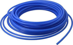 Parker - 1/4" ID x 3/8" OD, 1/16" Wall Thickness, 100' Long, Polyethylene Tube - Blue, 125 Max psi, -80 to 150°F - A1 Tooling