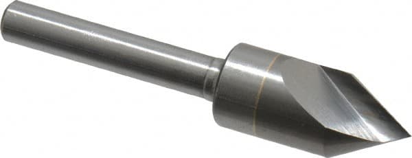 M.A. Ford - 1/2" Head Diam, 1/4" Shank Diam, 1 Flute 60° Solid Carbide Countersink - A1 Tooling