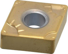 Seco - CNMG432 MF5 Grade TS2500 Carbide Turning Insert - TiAlN/TiN Finish, 80° Diamond, 1/2" Inscr Circle, 3/16" Thick, 1/32" Corner Radius - A1 Tooling