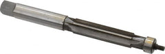 Made in USA - 17/32" Reamer Diam, 0.5260" Diam Straight Shank, 2-1/8" Flute Length, Hand Expansion Reamer - A1 Tooling