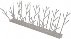 Bird-X - Plastic Bird Spikes - 4-1/2 Inch High x 4-1/2 Inch Wide x 10 Ft. Long x 1 Inch Thick - A1 Tooling